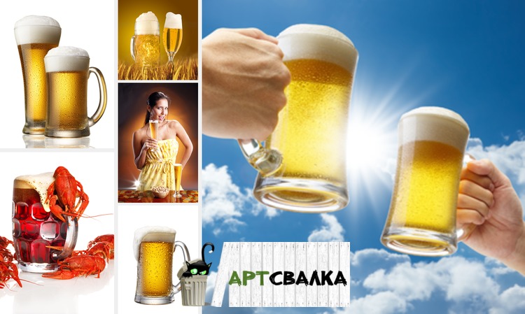 Бокалы с пивом фото | Glasses of beer photo